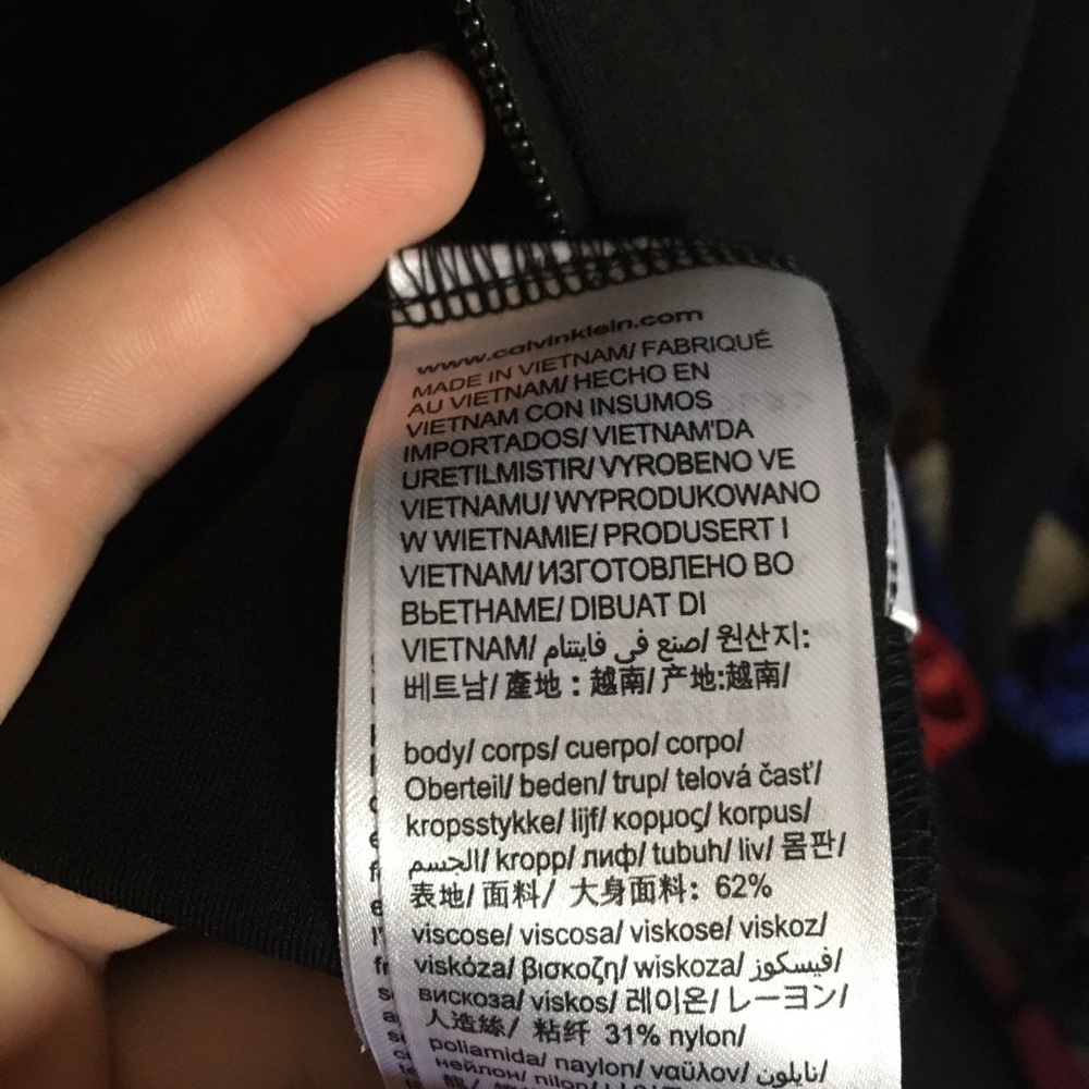 Calvin Klein Zip Up Jacket - Picture 6 of 6